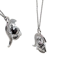 Greek Roman Helmet Necklace