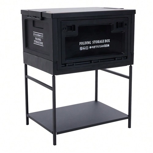 Foldable camping storage box - foldable,