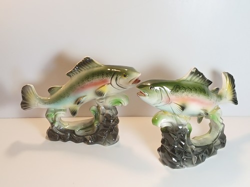 Vintage rainbow trout - vintage, made