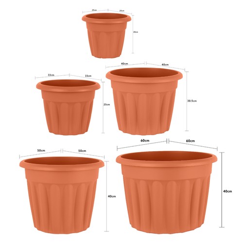 Garden planter round - 3, x