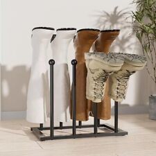 4 /6Pair Welly Boot Stand Rack Indoor Outdoor Boots Storage Holder Organiser