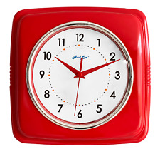 23cm Retro Color Indoor Silent Wall Clock - 10 colors