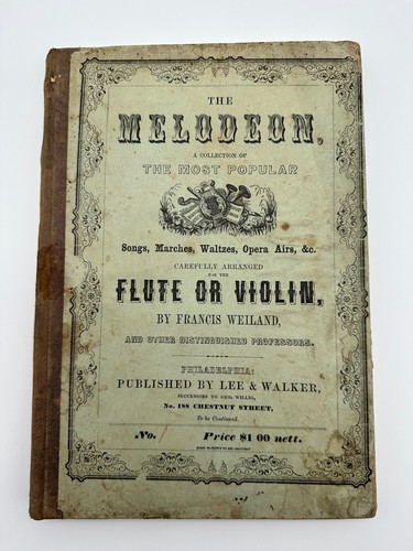The melodeon flute violin - the,