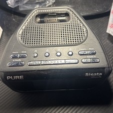 Pure Siesta iDock Digital DAB/FM Radio Alarm Clock With 30 Pin iPod Dock USB