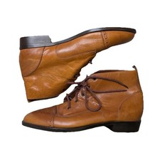Calico Tan Leather Brogue