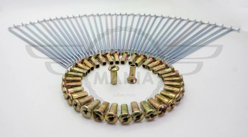 Front rear spokes set - front, honda