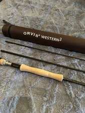 Orvis Western 3 Fly Fishing Rod 9feet 6inch Weight 7….immaculate Condition