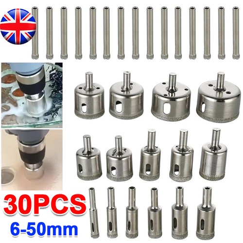 30x diamond holesaw set holes - 30x,