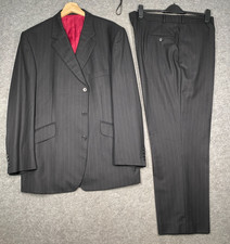 Crombie 2 Piece Pinstripe Suit