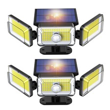 2 Pack LED Motion Sensor Solar