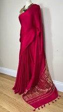 Rani Pink Modal Silk Plain