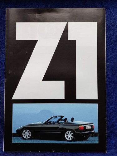 Bmw brochure poster 1989 - bmw,