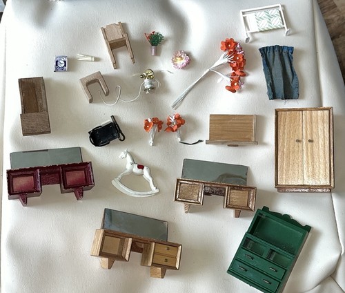 Bundle vintage doll house - vintage,