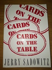 Cards On The Table - Jerry Sadowitz - Magic Book