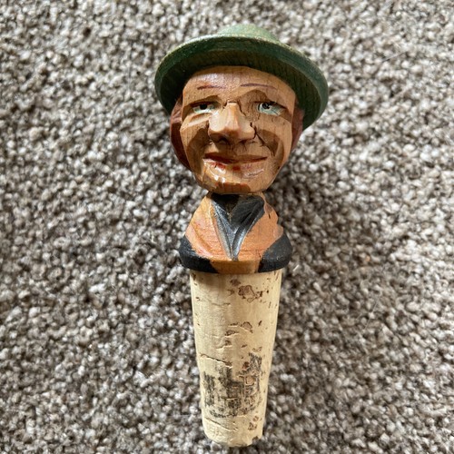 Vintage wine bottle stopper - wine,