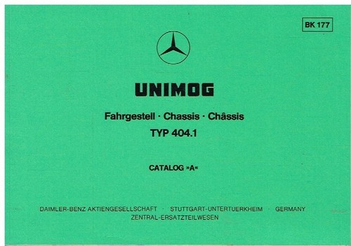 Mercedes benz unimog - unimog, 404.1