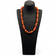 Carnelian Necklace Handmade in