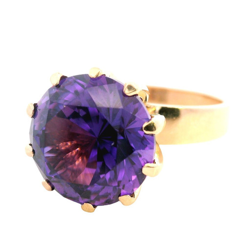 9ct yellow gold ring - 9ct, with
