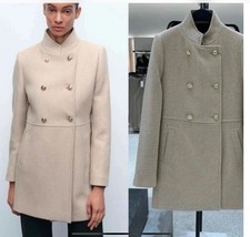 Zara Sand Wool Blend Double