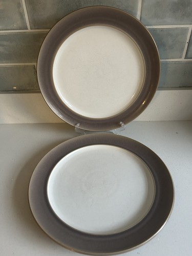 Denby truffle rimmed - truffle, dinner