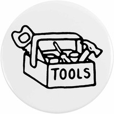 'Tool Box' Button Pin Badges (BB017891)
