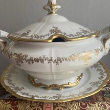 Vintage Weimar Porcelain Soup