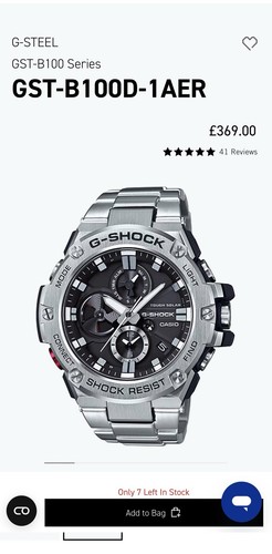 Casio men shock gst - men's, gst-b100