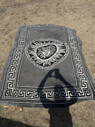 Luxury grey rug 160x230cm - grey,