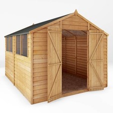 10x8 WOODEN GARDEN SHED