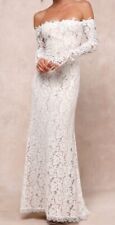 Lou Lou's Romance Dreamer White Lace Maxi Dress Wedding Dress