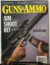 Guns & Ammo Aim Shoot Hit Pinnacle Suppressor Optic Dec 2014 FREE SHIPPING JB