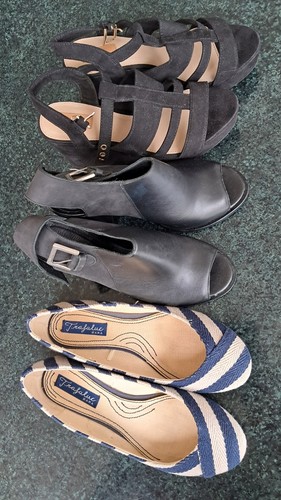 Pairs ladies shoes all - 3, shoes,