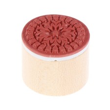  Wax Seal Stamp Vintage Circle Stampers Craft Rubber Stamps Holiday