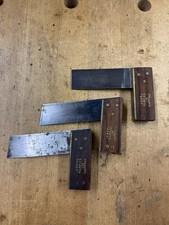 Vintage 3x Joseph Marples Miniature Dovetail Squares