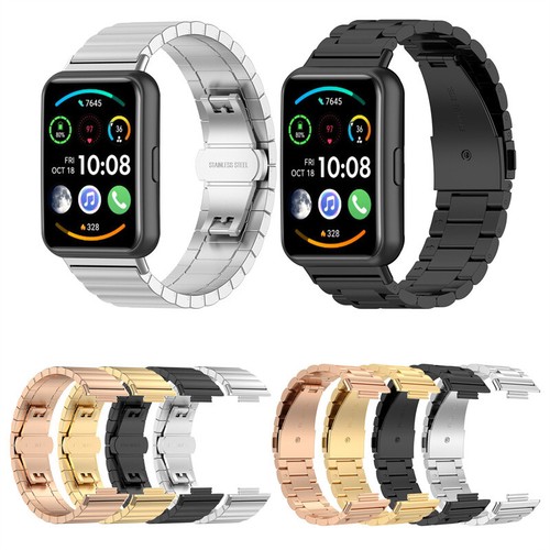 Stainless steel metal watch - metal,