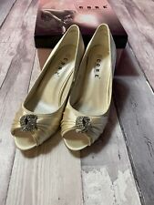 BNWT Ladies Bridal Shoes Satin