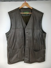 Hidepark Leather Gilet 3XL
