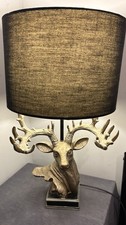 Brown Rustic Resin Stag Head