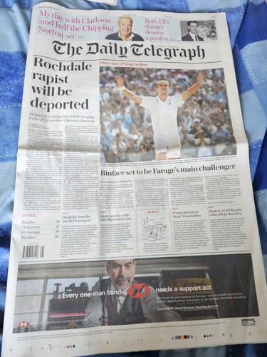 The daily telegraph newspaper - daily,
