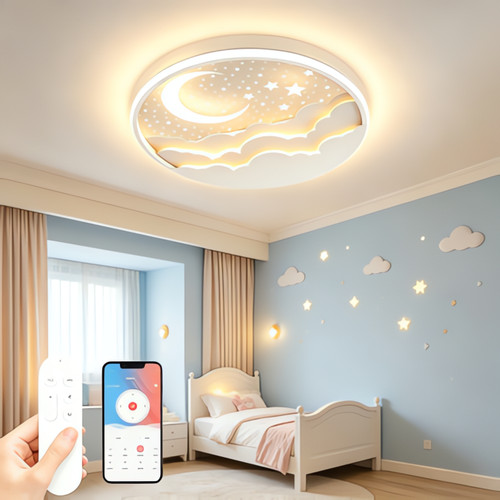 Cartoon ceiling light smart - cartoon,