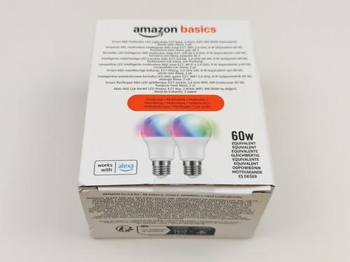 Amazon basics smart multicolor - basics,