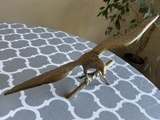 Large Vintage Brass Eagle on