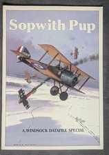 A Windsock Datafile Special Sopwith Pup Brian Knight Paperback Book Free UK Post