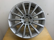 1 x MERCEDES BENZ CLS C218 W218 19'' AMG SILVER REAR GENUINE OEM ALLOY WHEEL