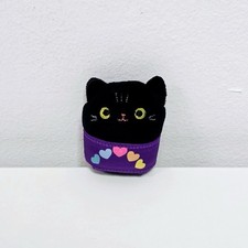Jamal The Black Cat 2” Squishville by Squishmallow Mini Tiny 2 Inch Plush