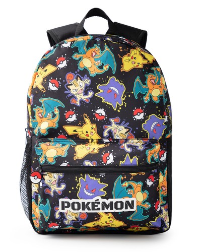 Pokemon backpack boys black - backpack,