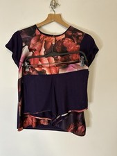 Ladies Ted Baker Purple Satin