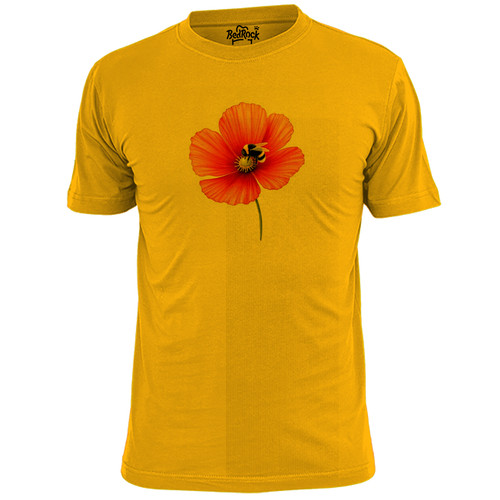 Mens poppy flower - mens,