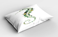 Seahorse Pillow Sham Pointillist