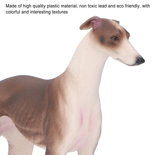 Realistic greyhound figure - realistic, pet